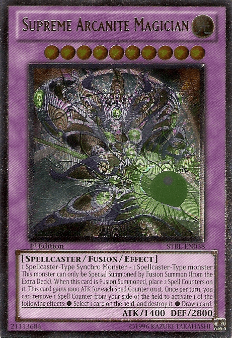 Supreme Arcanite Magician [STBL-EN038] Ultimate Rare - Doe's Cards