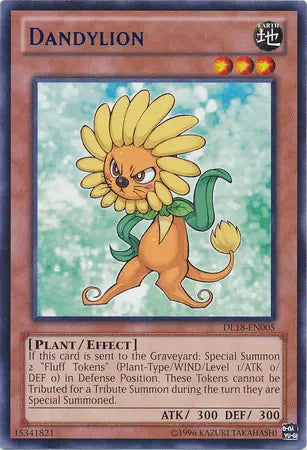 Dandylion (Blue) [DL18-EN005] Rare - Doe's Cards