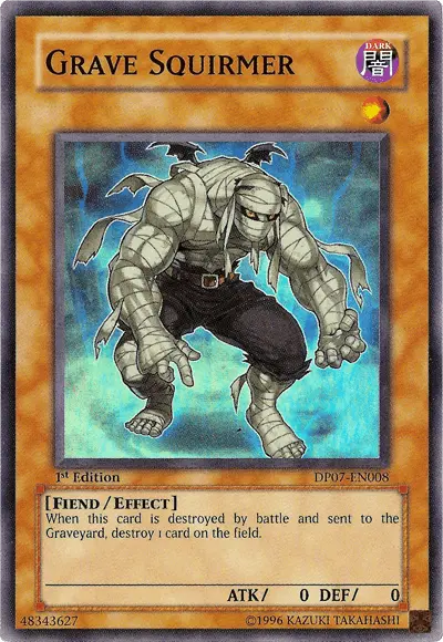 Grave Squirmer [DP07-EN008] Super Rare - Doe's Cards