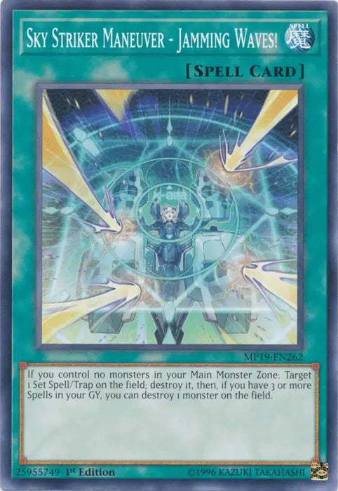 Sky Striker Maneuver - Jamming Waves! [MP19-EN262] Common - Doe's Cards