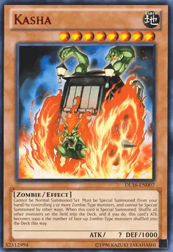 Kasha (Red) [DL16-EN007] Rare - Doe's Cards