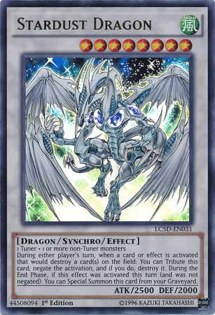 Stardust Dragon [LC5D-EN031] Ultra Rare - Doe's Cards