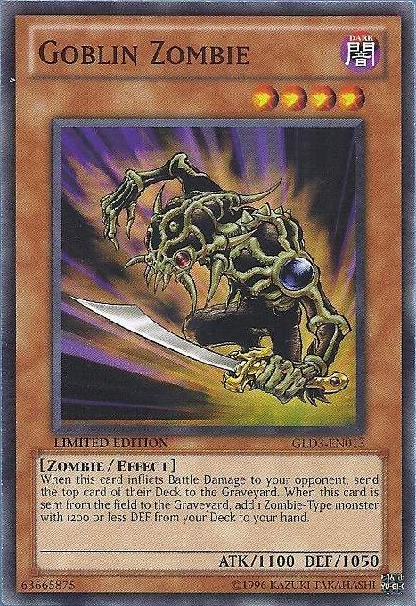 Goblin Zombie [GLD3-EN013] Common - Doe's Cards