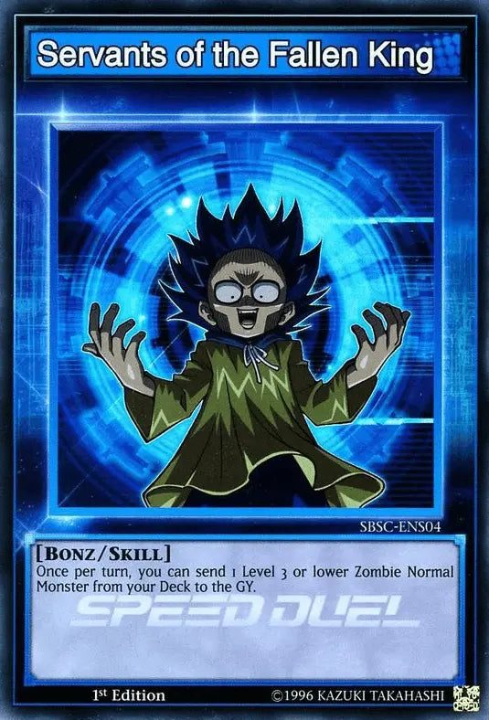Servants of the Fallen King [SBSC-ENS04] Super Rare - Doe's Cards