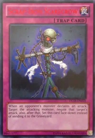 Scrap-Iron Scarecrow (Green) [DL18-EN018] Rare - Doe's Cards