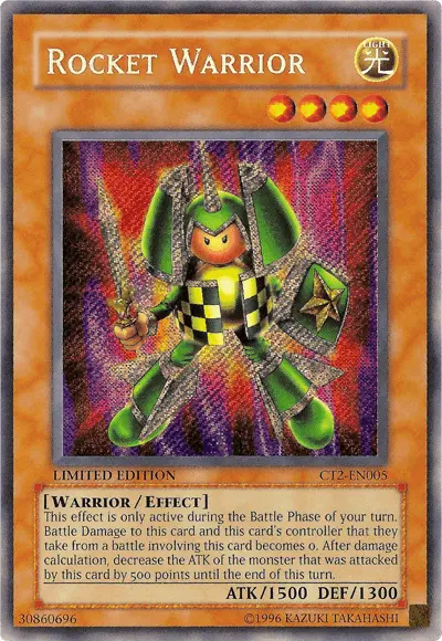 Rocket Warrior [CT2-EN005] Secret Rare - Doe's Cards