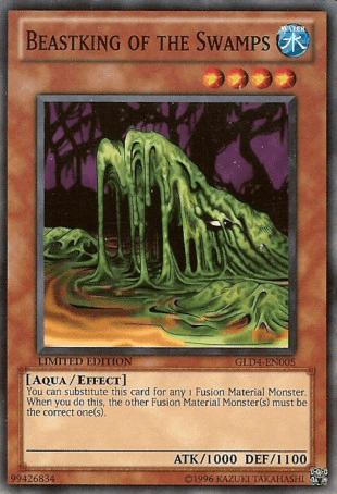 Beastking of the Swamps [GLD4-EN005] Common - Doe's Cards