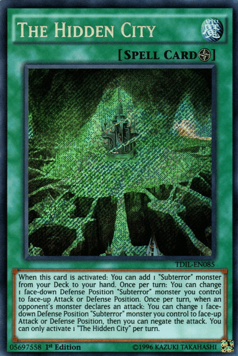 The Hidden City [TDIL-EN085] Secret Rare - Doe's Cards