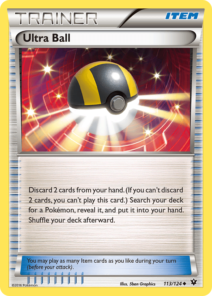 Ultra Ball (113/124) [XY: Fates Collide] - Doe's Cards