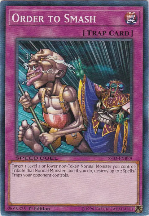 Order to Smash [SS03-ENB29] Common - Doe's Cards