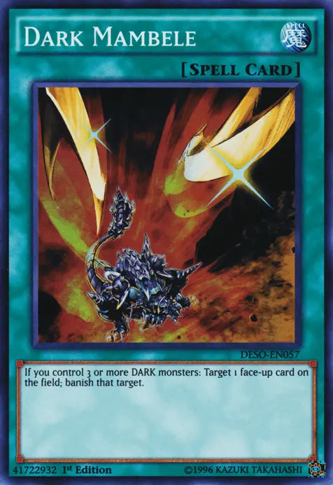 Dark Mambele [DESO-EN057] Super Rare - Doe's Cards
