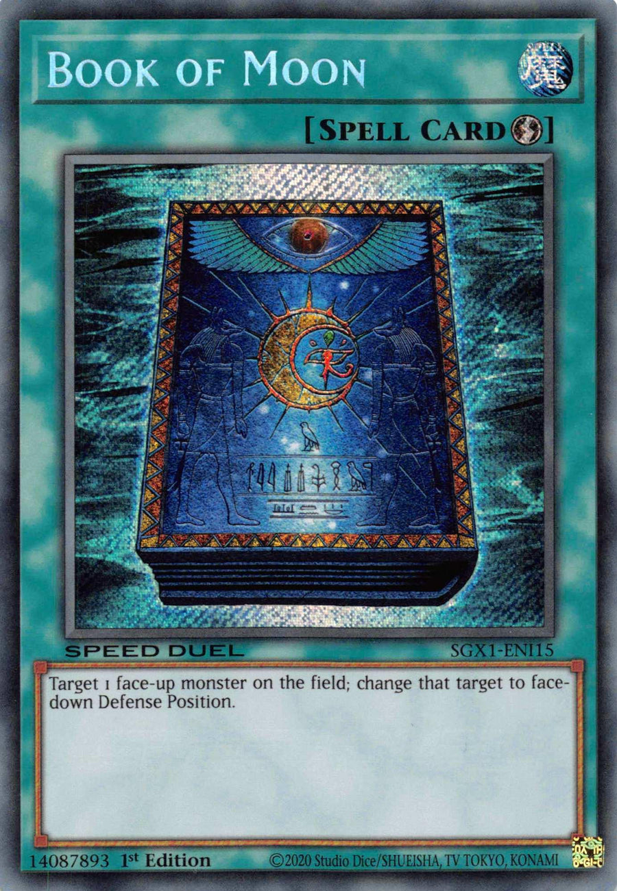 Book of Moon [SGX1-ENI15] Secret Rare - Doe's Cards