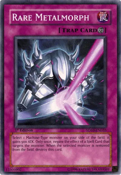 Rare Metalmorph [SD10-EN035] Common - Doe's Cards