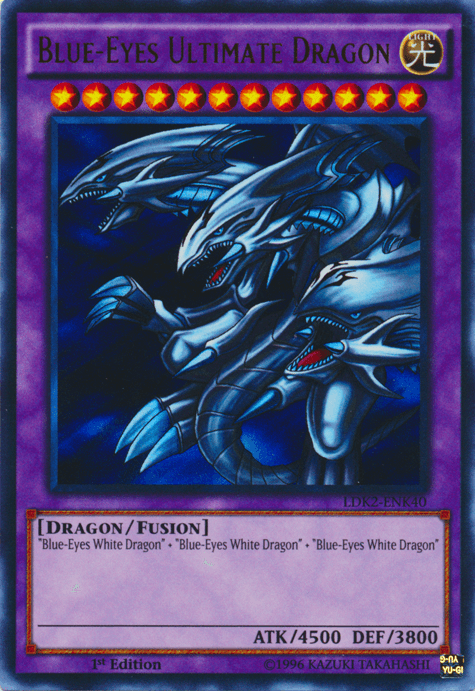 Blue-Eyes Ultimate Dragon [LDK2-ENK40] Ultra Rare - Doe's Cards