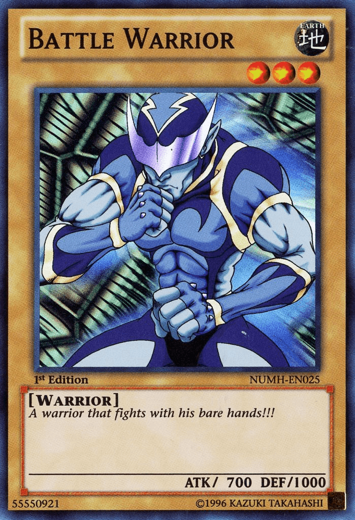 Battle Warrior [NUMH-EN025] Super Rare - Doe's Cards