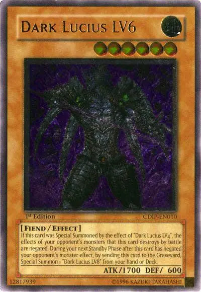 Dark Lucius LV6 [CDIP-EN010] Ultimate Rare - Doe's Cards