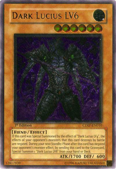 Dark Lucius LV6 [CDIP-EN010] Ultimate Rare - Doe's Cards