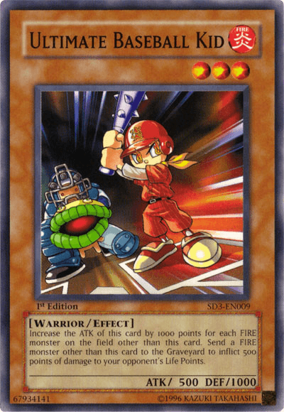 Ultimate Baseball Kid [SD3-EN009] Common - Doe's Cards