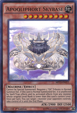 Apoqliphort Skybase [MP15-EN211] Ultra Rare - Doe's Cards