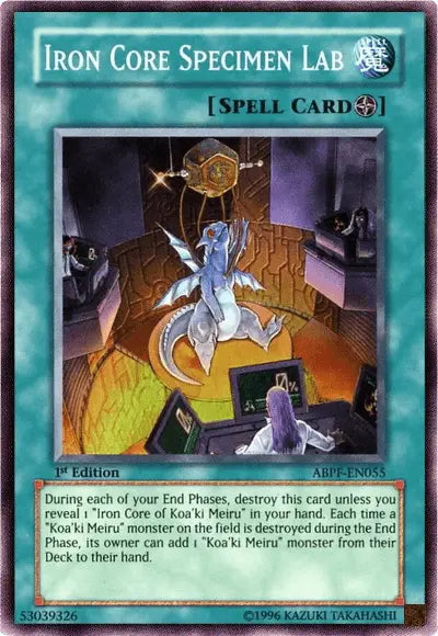 Iron Core Specimen Lab [ABPF-EN055] Super Rare - Doe's Cards