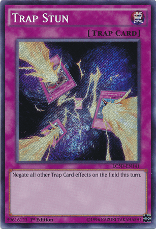 Trap Stun [LC5D-EN141] Secret Rare - Doe's Cards