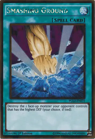 Smashing Ground [PGL2-EN075] Gold Rare - Doe's Cards