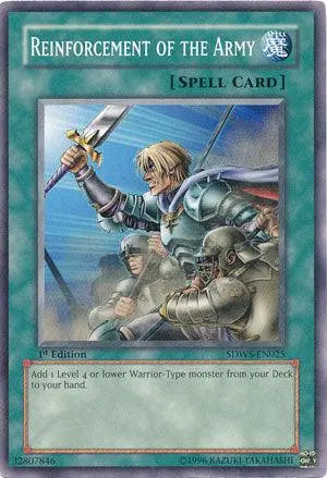 Reinforcement of the Army [SDWS-EN025] Common - Doe's Cards