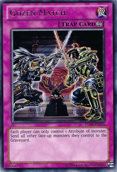 Gozen Match [TU08-EN011] Rare - Doe's Cards