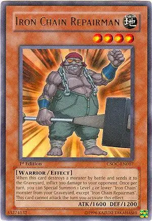 Iron Chain Repairman [CSOC-EN017] Rare - Doe's Cards