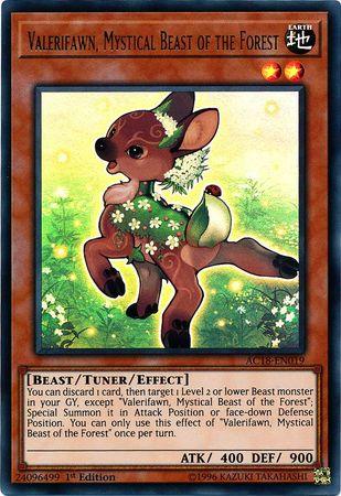 Valerifawn, Mystical Beast of the Forest [AC18-EN019] Ultra Rare - Doe's Cards