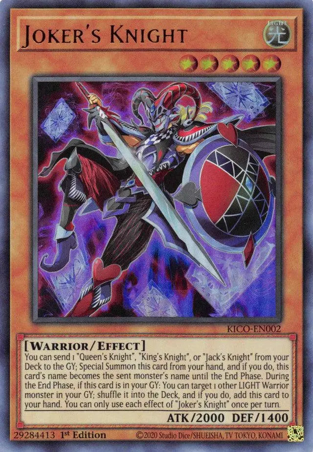 Joker's Knight (Ultra Rare) [KICO-EN002] Ultra Rare - Doe's Cards