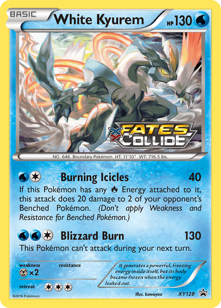 White Kyurem (XY128) [XY: Black Star Promos] - Doe's Cards