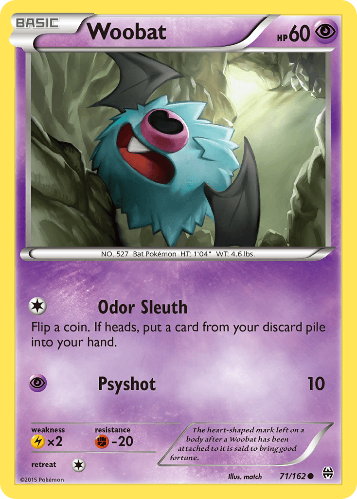 Woobat (71/162) [XY: BREAKthrough] - Doe's Cards