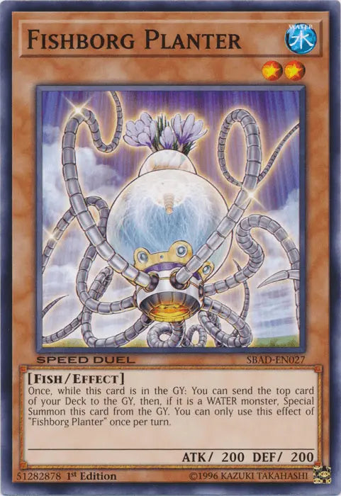 Fishborg Planter [SBAD-EN027] Common - Doe's Cards