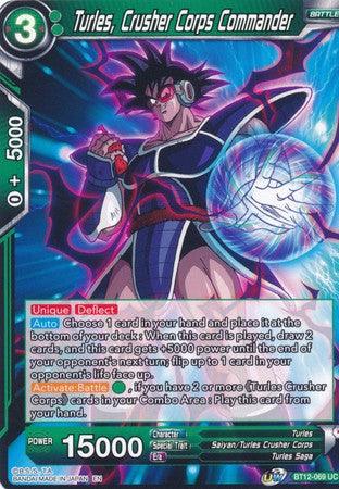 Turles, Crusher Corps Commander (BT12-069) [Vicious Rejuvenation] - Doe's Cards