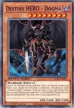 Destiny HERO - Dogma [SGX1-ENB07] Common - Doe's Cards