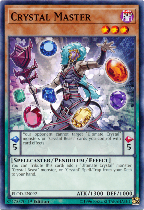 Crystal Master [FLOD-EN092] Common - Doe's Cards