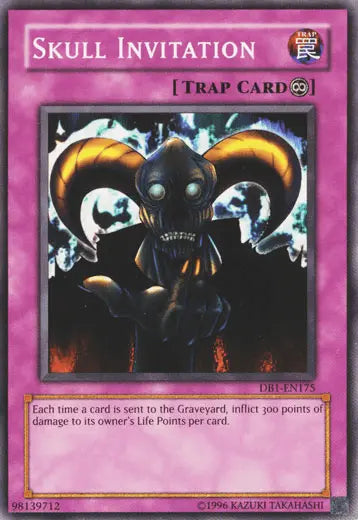 Skull Invitation [DB1-EN175] Common - Doe's Cards