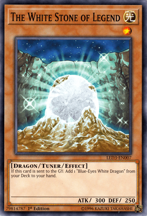 The White Stone of Legend [LED3-EN007] Common - Doe's Cards