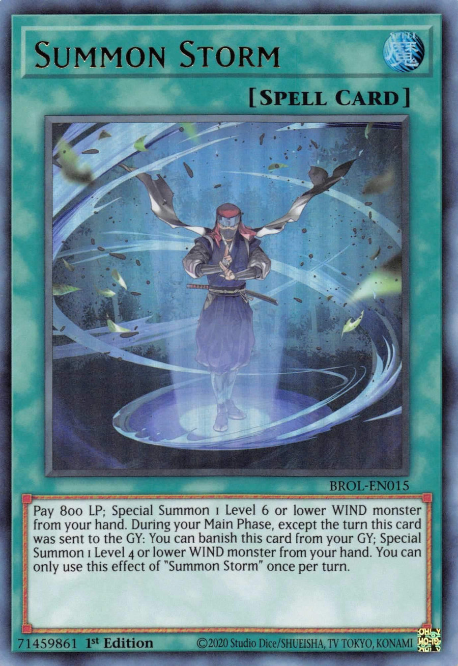 Summon Storm [BROL-EN015] Ultra Rare - Doe's Cards