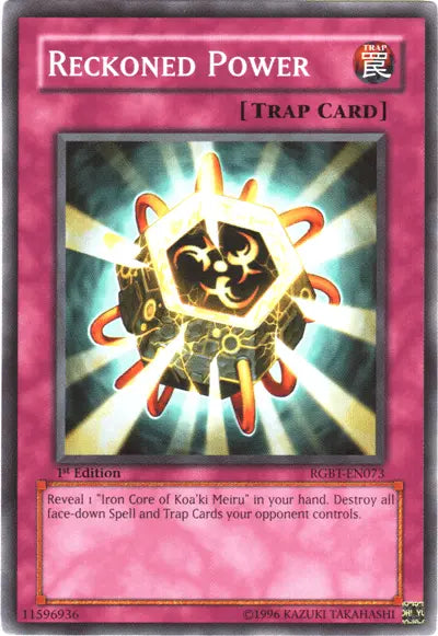 Reckoned Power [RGBT-EN073] Common - Doe's Cards