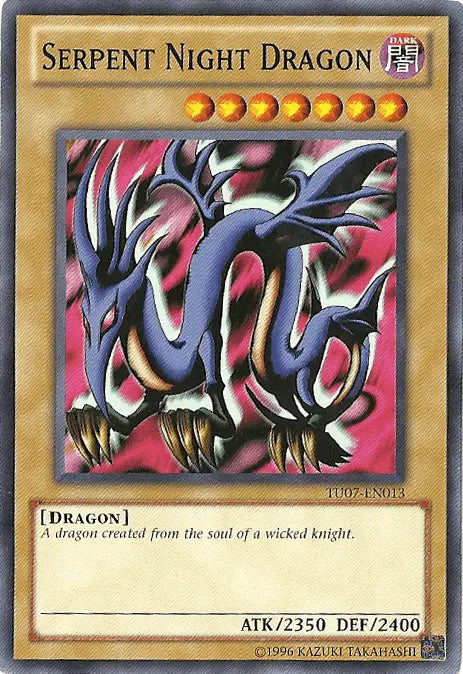 Serpent Night Dragon [TU07-EN013] Common - Doe's Cards