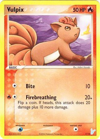 Vulpix (7/12) [EX: Trainer Kit 2 - Minun] - Doe's Cards