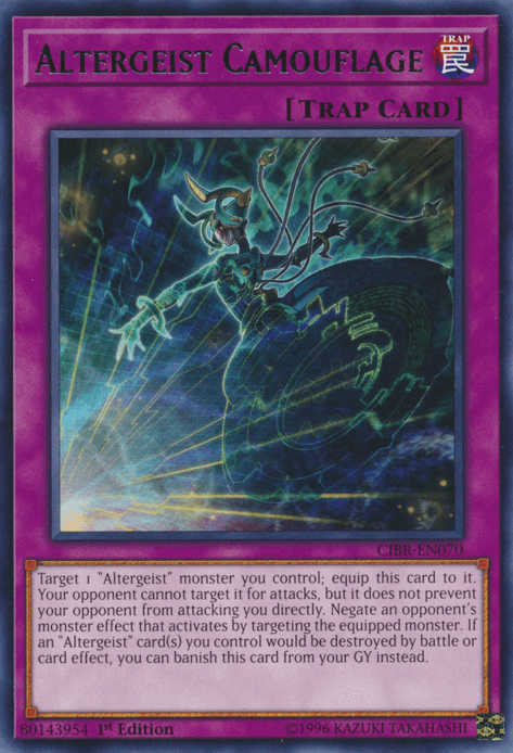 Altergeist Camouflage [CIBR-EN070] Rare - Doe's Cards