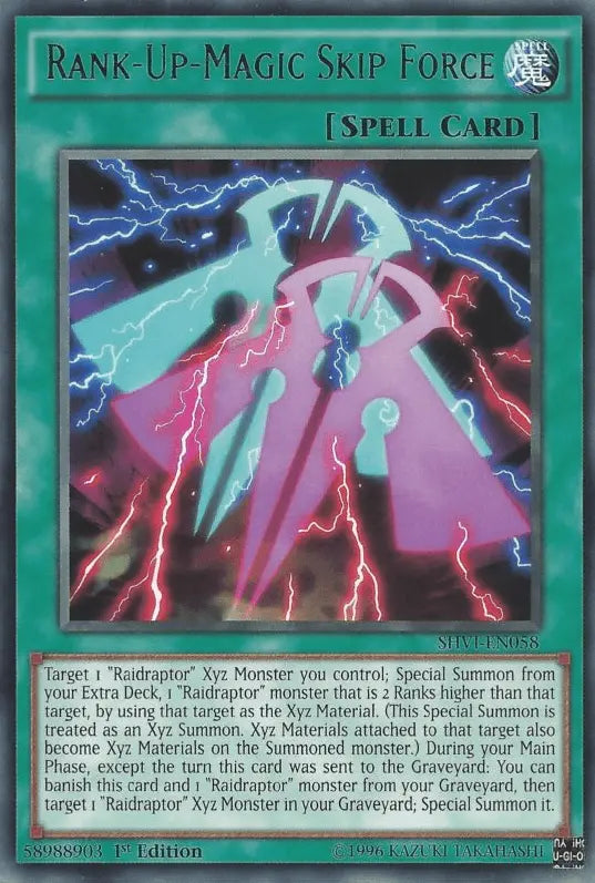 Rank-Up-Magic Skip Force [SHVI-EN058] Rare - Doe's Cards