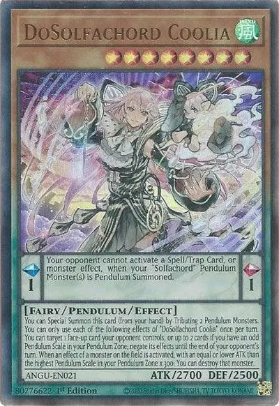 DoSolfachord Coolia (Ultra Rare) [ANGU-EN021] Ultra Rare - Doe's Cards