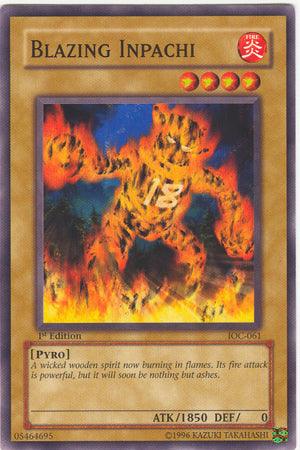 Blazing Inpachi [IOC-061] Common - Doe's Cards