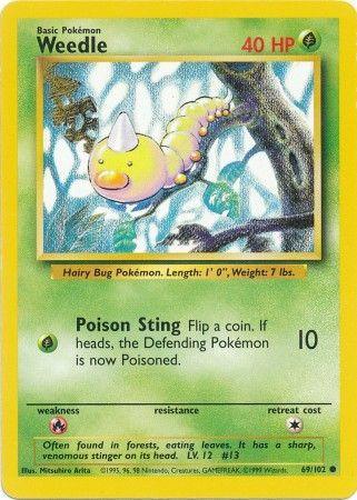 Weedle (69/102) [Base Set Unlimited] - Doe's Cards