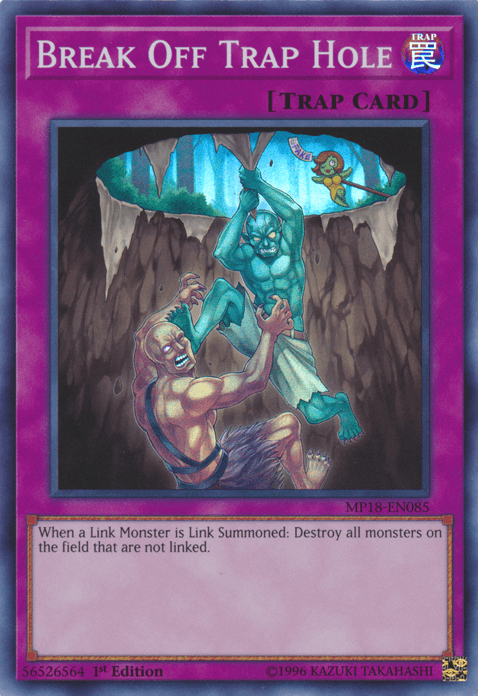 Break Off Trap Hole [MP18-EN085] Super Rare - Doe's Cards