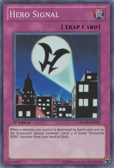 Hero Signal [RYMP-EN031] Super Rare - Doe's Cards